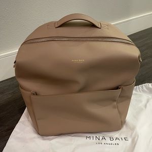 Mina baie- Stevie backpack- Vegan- Sand